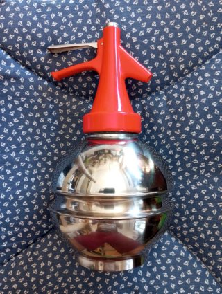 Sifón Soda Metálico Inox