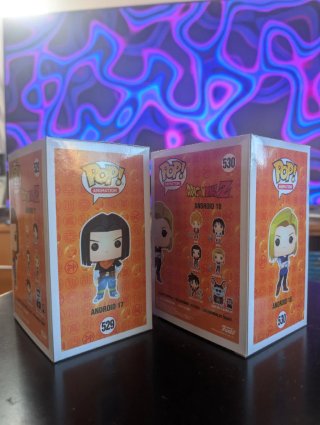 Funko Pop Dragon Ball Z Android 18 y 17