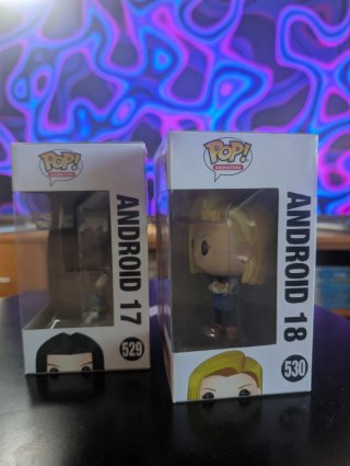 Funko Pop Dragon Ball Z Android 18 y 17