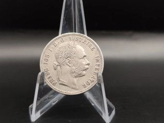 1 Florin Austriaco de plata. Año 1887