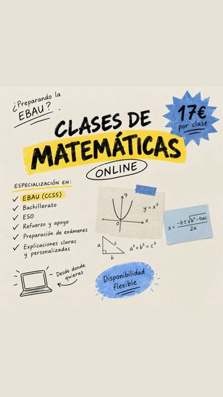 clases particulares matematicas ccss