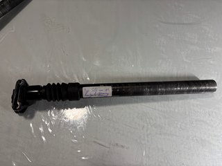 Tija de sillín de 25,4 cm. con amortiguación