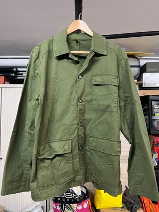 Chaqueta de trabajo estilo militar talla IT 48