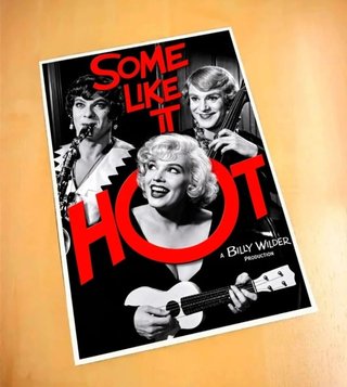 Poster de Cine CON FALDAS Y A LO LOCO