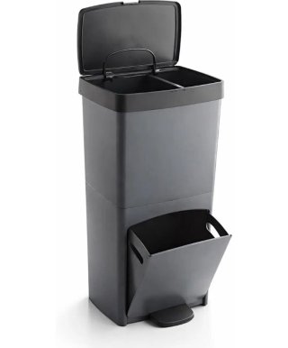 Cubo de Basura con Compartimentos