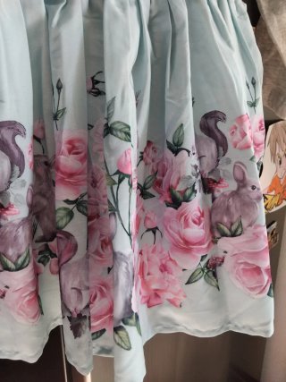 Abito bimba Monsoon fiori maniche lunghe 18-24 mes
