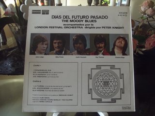 LP Days of Future Passed de The Moody Blues