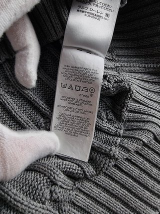 Sweater Polo Ralph Lauren Women S Grey Cable Knit