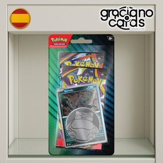 Blister 2 sobres Moneda Snorlax | Cartas Pokémon |