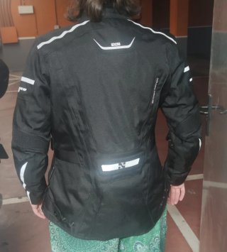 Chaqueta de Moto para Mujer Negra