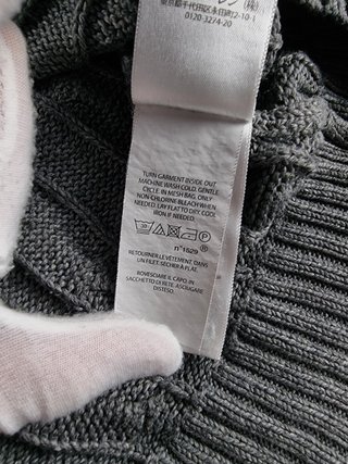 Sweater Ralph Lauren Men's Grey S Cable Knit