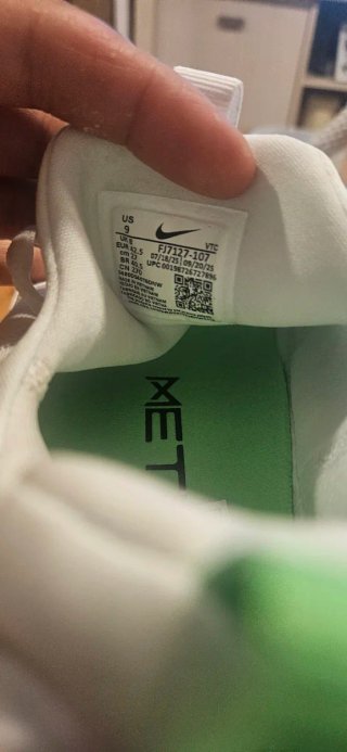 Nike Free Metcon 6 Blanco/Verde Talla 42.5