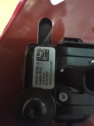 Emblema Trasero con Cámara para Renault