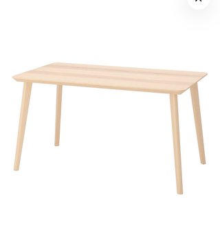 Mesa Comedor Madera Clara Ikea Lisabo