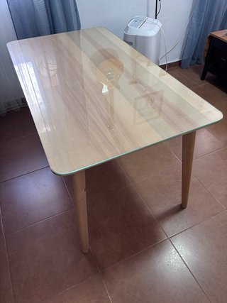 Mesa Comedor Madera Clara Ikea Lisabo