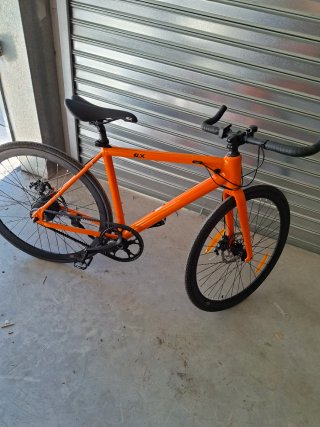 Bicicleta eléctrica FLX Babymaker Naranja