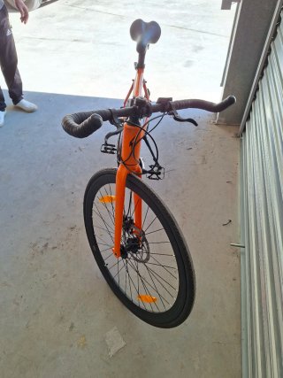 Bicicleta eléctrica FLX Babymaker Naranja