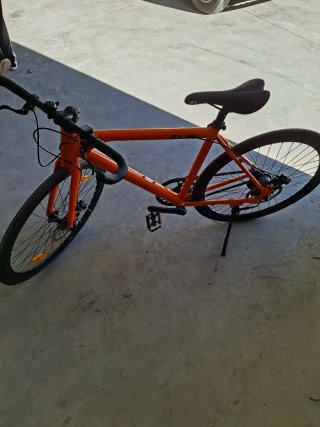 Bicicleta eléctrica FLX Babymaker Naranja
