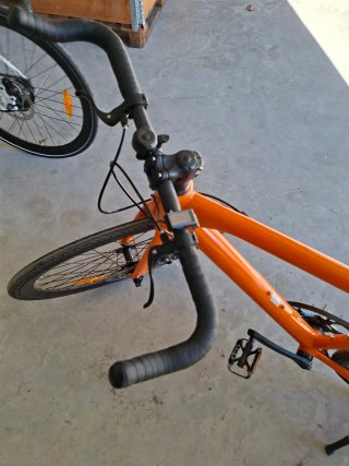 Bicicleta eléctrica FLX Babymaker Naranja