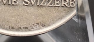 Medalla de plata "100 años del Ferrocarril Suizo"