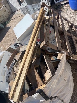 Sacas de madera para leña
