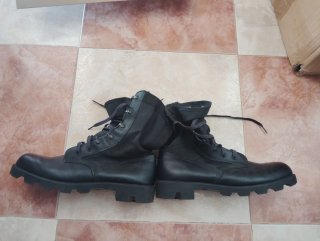 Botas militares americanas negras