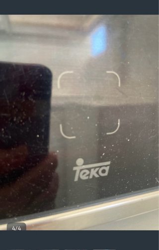 Vitrocerámica Teka 4 fuegos y horno