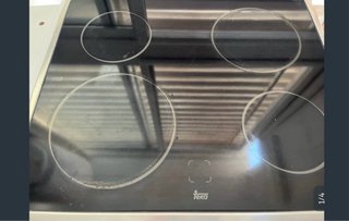 Vitrocerámica Teka 4 fuegos y horno