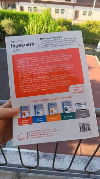 Alpha Test TOLC-I. Manuale di Preparazione 2026/27