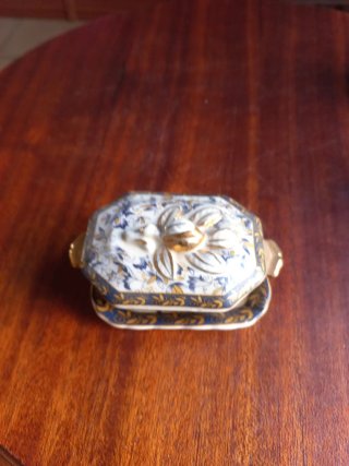 Lote 3 mini soperas porcelana