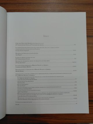 Catálogo oficial exposición L'Art dels Velluters