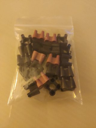 Set 21 castelli in plastica