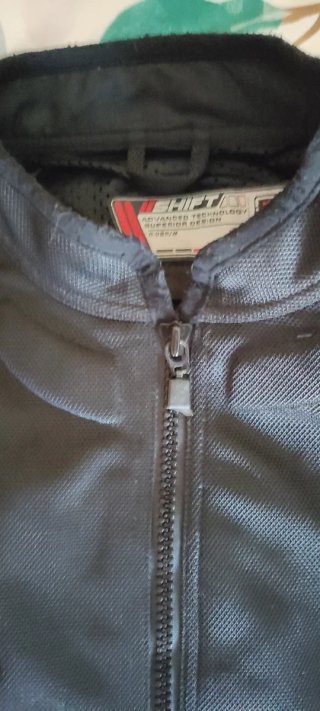Chaqueta de Moto Negra