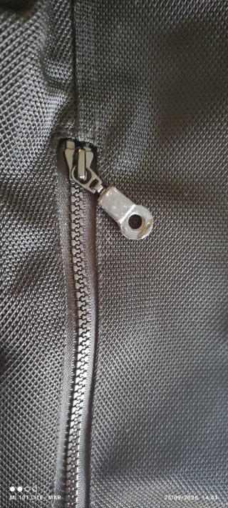 Chaqueta de Moto Negra