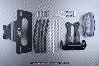 Portamatrículas KTM DUKE 790 890 R GP 2018 - 2025