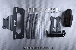 Portamatrículas KTM DUKE 790 890 R GP 2018 - 2025