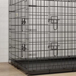 Jaula para perros negra
