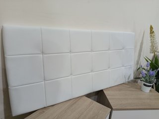 Cabecero de Polipiel Blanco