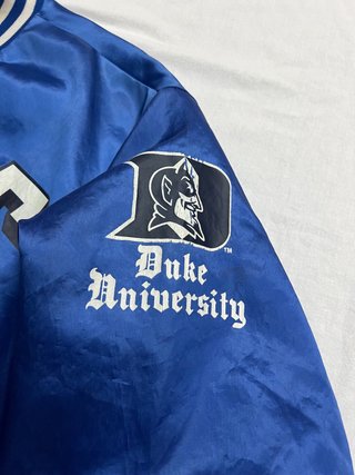 Giacca Vintage Satin Swingster Duke University L