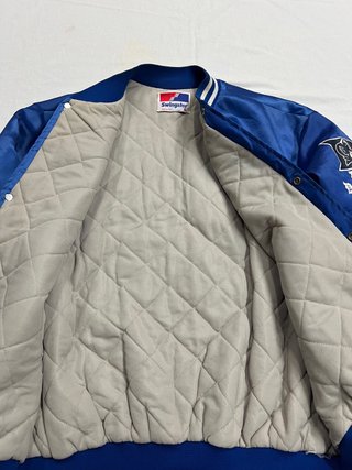 Giacca Vintage Satin Swingster Duke University L