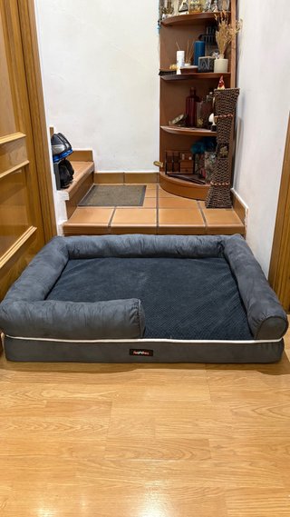 Cama para perros 91x63x18 cm