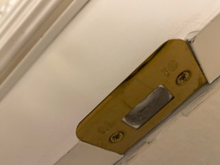 Puerta Doble de Cristal Lacada en Blanco