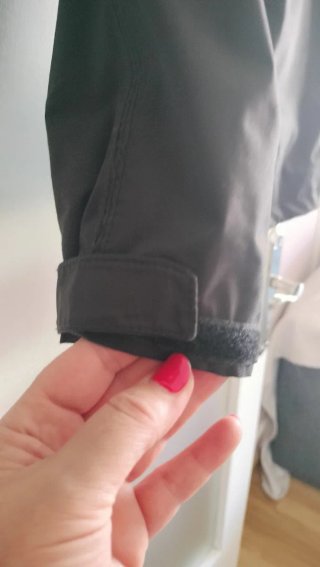Chaqueta Impermeable Quechua Negra
