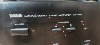 Amplificador Yamaha Natural Sound AX-440