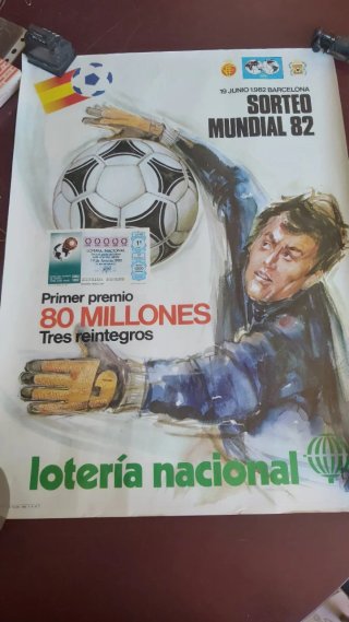 Cartel Lotería Nacional Navidad 1982
