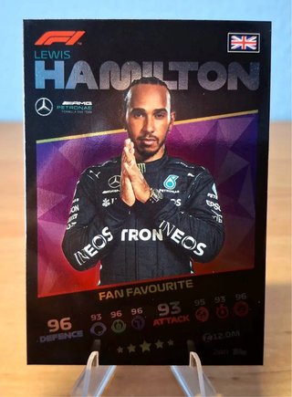 Cromo Lewis Hamilton F1