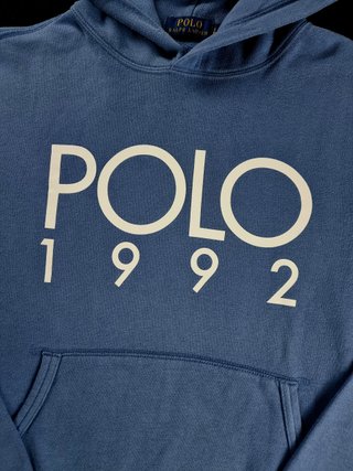 Hoodie Polo Ralph Lauren Unisex S Blue