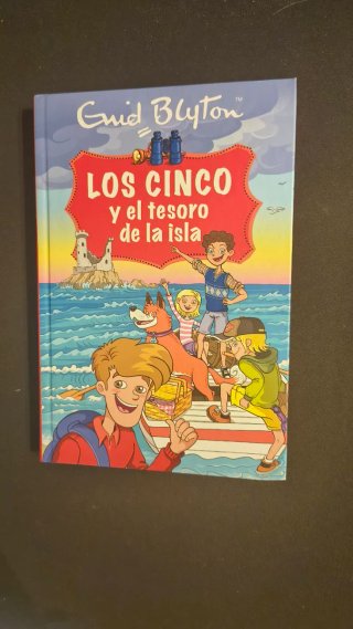 Libro Los cinco y el tesoro dela isla