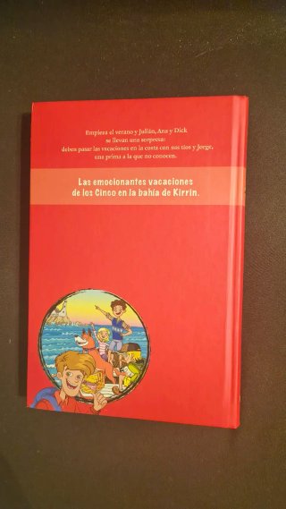 Libro Los cinco y el tesoro dela isla