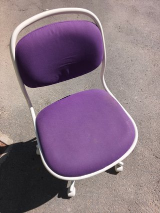 Silla de escritorio infantil con ruedas